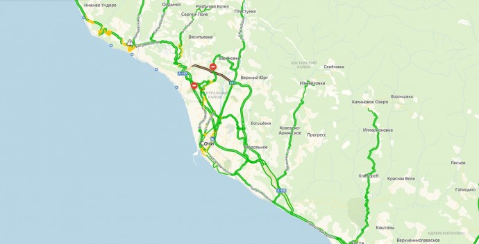 Пробки адлер. Пробки в Сочи на карте. Яндекс пробки Сочи. Пробки на дорогах Сочи карта. Пробки Сочи Яндекс карта.
